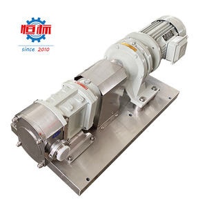 เครื่องบรรจุซอส น้ำเชื่อม นมข้น แบบปั๊มโรตารี่สามลูกสูบ พร้อมมอเตอร์ - Product Image 2