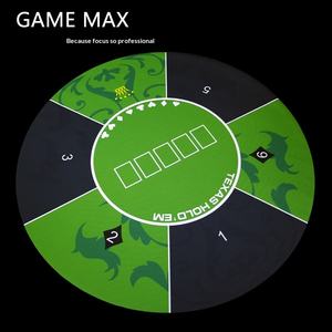 <span class=keywords><strong>Grand</strong></span> <span class=keywords><strong>tapis</strong></span> <span class=keywords><strong>de</strong></span> <span class=keywords><strong>poker</strong></span> rond en caoutchouc Texas, nappe, coussin, tissu <span class=keywords><strong>de</strong></span> jeu multifonctionnel insonorisé <span class=keywords><strong>de</strong></span> Ningbo - Product Image 2