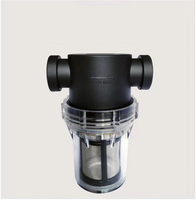 Saringan Air Pompa Inline Portable Bahan Stainless Steel 304 Ukuran 1 Inci 100 Mesh untuk Irigasi
