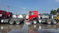 Tracteur routier Shacman X5000 ultra-efficace, nouveau modèle, moteur Cummins 13L Diesel 6x4, suspension pneumatique pour la logistique transfrontalière