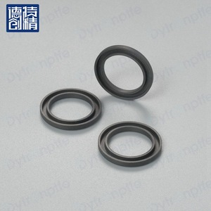 Defluorine PTFE Shaft Seals Customized For Automotive Electric Scroll Compressors Non Standard Parts <b>Engineering</b> <b>Plastics</b> - Product Image 1