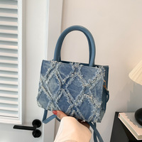 2024 femmes Sac tendance en cuir PU sac fourre-tout luxe à la mode dames sacs à main avec motif de bonbons Portable pour l'été hiver
