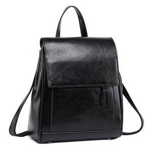 Fashionable Vintage <b>Brown</b> Women <b>Backpack</b> Genuine Leather - Product Image 1