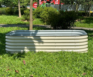 恵州グリーンジャイアント17インチ高い9N1モジュラー段ボール亜鉛メッキ金属製庭用ベッドキットプランターフラワーボックス - Product Image 4