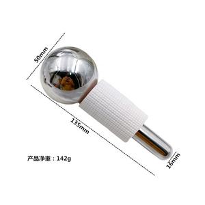 Небьющийся стальной ролик для лица, массажер для холодной кожи, охлаждающий ролик для лица, шеи, шеи, антивозрастной, подтягивающий - Product Image 2