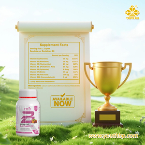 Compresse Premium di Vitamina B Complessa per il Supporto dell'Equilibrio Generale della Salute per Chi Vive in Città, 60 Compresse Pronte per la Spedizione Immediata - Product Image 5