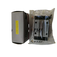 Rail linéaire à roulement PLC Taiwan PMI MSB/MSA25E-N pour CNC, guide linéaire en acier allié - Haute qualité, grande charge permise