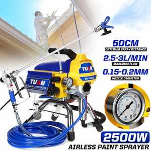 Máquina de Pulverización de Masilla <span class=keywords><strong>para</strong></span> Paredes AP4900, Eléctrica, sin Aire, 230V/120V, <span class=keywords><strong>Boquilla</strong></span> 517, 3200PSI, Kit de <span class=keywords><strong>Pistola</strong></span> de Pintura con Vaso de 2.5L - Product Image 2