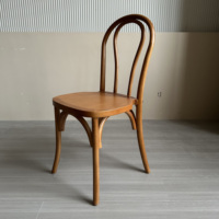 Chaises Thonet, chaises en bois de teck pour table à manger