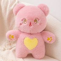 Animaux en peluche mignons et moelleux, peluches mignonnes de chat, ours, lapin, lapin, jouets en peluche doux pour enfants