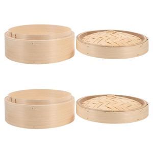 Grands cuiseurs à vapeur modernes pour la cuisson en profondeur, avec paniers pour la fabrication de Dim Sum et de nouilles russes - Product Image 5