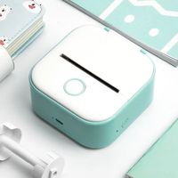 Imprimante Photo Thermique Mini Portable pour Étudiants, Correction de Questions, Compatible Mini Imprimante d'Étiquettes d'Étiquettes de Prix, Usage Domestique