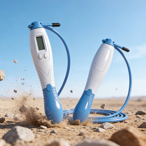 Cuerda para saltar inteligente para niños, 179*3M, con pantalla digital para fitness y ejercicio, material ABS duradero, unisex - Product Image 4