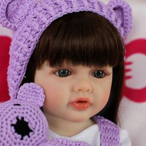 Lifereborn <span class=keywords><strong>Reborn</strong></span> muñeca de silicona 22 pulgadas 55cm Preemie tamaño <span class=keywords><strong>pequeño</strong></span> juguete coleccionable hecho a mano <span class=keywords><strong>Bebe</strong></span> <span class=keywords><strong>Reborn</strong></span> para niños regalos - Product Image 2