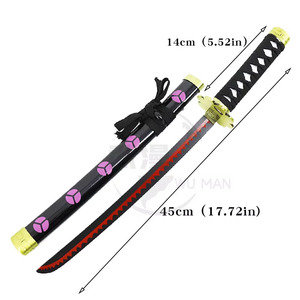 Épée <span class=keywords><strong>Enma</strong></span> de Roronoa Zoro, <span class=keywords><strong>katana</strong></span> samouraï en métal non affûté pour cosplay et exposition, à partir de 14 ans, unisexe - Product Image 5