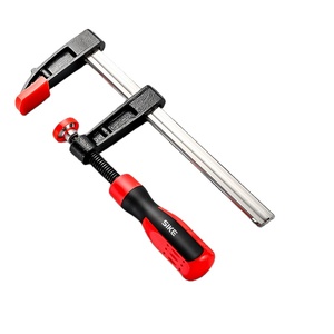 Pince de serrage en F pour menuisier en acier au carbone avec poignée en PP <span class=keywords><strong>TPR</strong></span> pour outils de table et de travail du bois - Product Image 3