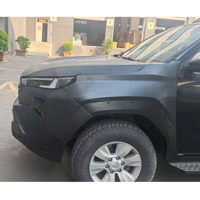 Kit Body Mobil untuk Toyota Fortuner 2016-2025 Upgrade ke Model Travo Termasuk Bumper Grille Lampu Kap Mesin Fender