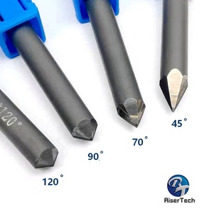 6 Arrises <span class=keywords><strong>PCD</strong></span> Kim Cương Đá Granite Và Đá Cẩm Thạch Khắc Bits Cn Khắc Và Công Cụ Cắt - Product Image 2