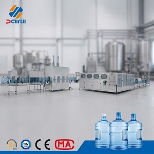 Máquina Embotelladora de Agua Industrial de Alta Velocidad QGF-1200, 1200 BPH, Compacta, para Botellas de 5 Galones, Línea Estable para Negocios de Agua a Mediana Escala - Product Image 1