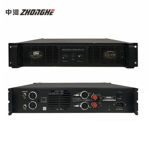 เครื่องขยายเสียงผสมเสียงไฮไฟเกรดเชิงพาณิชย์พร้อมเสียงสะท้อนดิจิตอลและระบบเสียงสเตอริโอสำหรับกิจกรรมสดโบสถ์และสตูดิโอ - Product Image 1