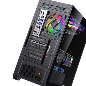 Vỏ máy tính chơi game <span class=keywords><strong>PC</strong></span> phổ biến Lovingcool, vỏ máy tính ATX/MATX & tháp máy tính để bàn, USB3.0, tùy chỉnh OEM, khung máy tính Full Tower - Product Image 3