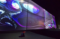 Module LED à pas de pixel étroit sans soudure P1.25 320x160, panneau LED, écran d'affichage numérique intérieur
