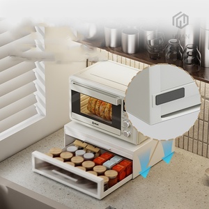 Barra può essere tirata capsula di caffè tazza bustina di tè forchetta cucchiaio ripiano di stoccaggio per ufficio forno a microonde porta caffè - Product Image 4