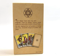 Jeu de tarot original anglais de 78 cartes avec instructions 12*7cm + 1 guide
