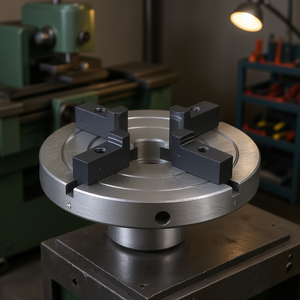 Mandril de torno Fervi de 4 mordazas independientes para mecanizado de metales - Product Image 3