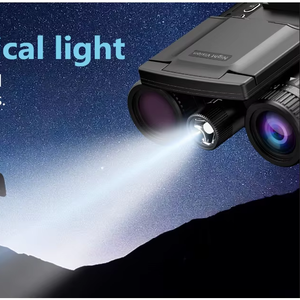 Binoculares de Visión Nocturna HD de Doble Pantalla DF 9155 con Telescopio Infrarrojo, Gafas Metálicas para Montar en la Cabeza para Comercio Exterior - Product Image 4