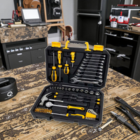 Kit d'outils de Construction de réparation domestique professionnel Kit d'outils combinés combinés 74 pièces ensemble d'outils à main