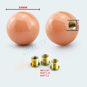 Pomello del cambio acrilico <span class=keywords><strong>di</strong></span> messa a punto luce notturna luminosa a sfera rotonda modificata manopola del cambio da corsa alla deriva per universale - Product Image 6