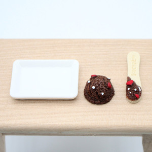 <span class=keywords><strong>Mini</strong></span> Set gioco di cibo <span class=keywords><strong>Mini</strong></span> combinazione di gelato carino per la casa delle bambole - Product Image 5