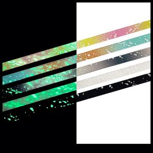 Lacets lumineux fluorescents imprimés pour baskets et chaussures de course - Product Image 2