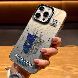 <span class=keywords><strong>Transformers</strong></span> mô hình điện thoại trường hợp đối với iPhone 16 15 14 13 12 Pro Max tất cả bao gồm chống mùa thu các biện pháp <span class=keywords><strong>PC</strong></span> vỏ cứng - Product Image 2