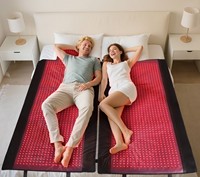 Tapis de luminothérapie rouge RedThera pour tout le corps, utilisation à domicile, couverture de luminothérapie infrarouge rouge LED pour tout le corps