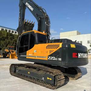 รถขุดไฮดรอลิกแบบตีนตะขาบ Hyundai 220LC-9 ขนาด 22 ตัน 9 ล้อ  มือสอง ใช้งานน้อย  เครื่องยนต์คัมมินส์ สภาพดีเยี่ยม - Product Image 2