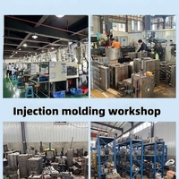 Pièces moulées par injection plastique sur mesure, résistantes à la chaleur et aux produits chimiques, de formes spéciales pour boîtiers électroniques