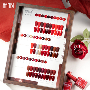Ensemble de vernis à ongles en <span class=keywords><strong>gel</strong></span> rouge Vinimay, 30 couleurs, kit de <span class=keywords><strong>gel</strong></span> <span class=keywords><strong>UV</strong></span> pour ongles, livraison rapide, vernis à ongles en <span class=keywords><strong>gel</strong></span> 15 ml, longue durée, certifié MSDS, couleur rouge - Product Image 6