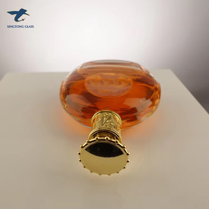 Botella de vidrio con tapa dorada, de alta gama, para Vodka, whisky, <span class=keywords><strong>Gin</strong></span> Brandy, venta de fábrica - Product Image 6