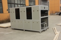 Máquina automática de corte y plegado de láminas de membrana doméstica