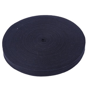 <span class=keywords><strong>Ruban</strong></span> <span class=keywords><strong>sergé</strong></span> en coton tissé noir de 1 pouce et 50 yards pour accessoires vestimentaires, livraison rapide - Product Image 4