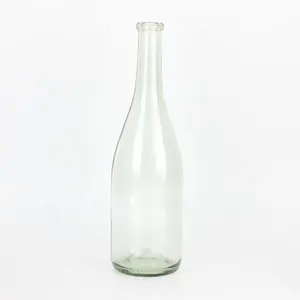 中国工厂750毫升出售空酒瓶香槟玻璃瓶