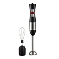 Blender Tangan Stick Hand Blender Licuadora De Mano Top Ranking 300W 3 in 1 Blender Tangan Lepas Pasang Pengocok Telur Chopper Penghancur Blender Imersi