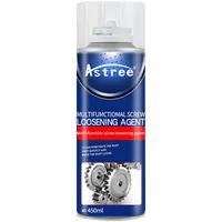 Astree - Desenredante de Tornillos, Eliminador de Óxido, Aceite Penetrante en Aerosol, Lubricante Antióxido Multifunción para Piezas Metálicas, 450 ml, OEM