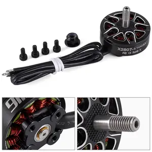 Motor sem escova 2807 1300KV FPV 4-6S Lipo 5mm Eixo de saída para drones DIY de hélice de 7 polegadas de longo alcance peças