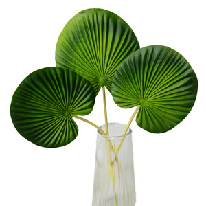 Ramos de Hojas de Palma Artificiales Flower Delight, Redondas y Puntiagudas, Verdes, Decoración para el Hogar, Arreglos Florales para Bodas - Product Image 5