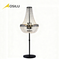 Lampe de table LED en cristal flexible et simple, design sans fil E14, pour décoration de mariage, fabrication OEM personnalisée