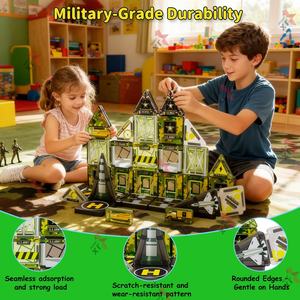 ชุดของเล่นแม่เหล็กแบบพกพา 42 ชิ้น บรรจุในกล่องดีบุก ขนาด 3.75 ซม. ของเล่นแม่เหล็กขนาดเล็กสำหรับเด็ก กำลังเป็นที่นิยมในปี 2025 - Product Image 2