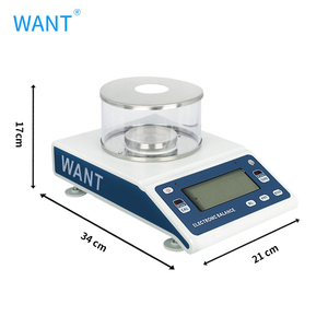우수한 성능 100g 200g 300g 500g 1mg 0.001g 실험실 디지털 정밀 저울 전자 분석 저울 - Product Image 2